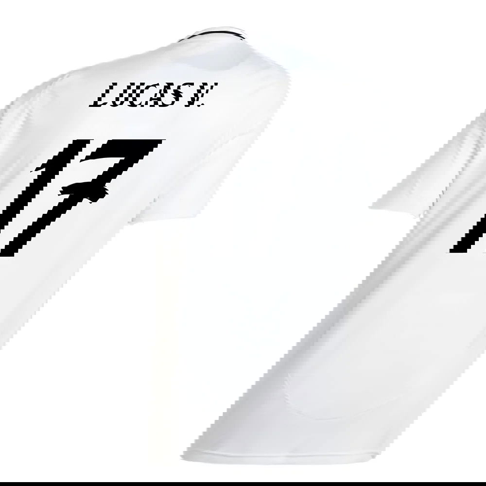 2024-2025 Real Madrid Home Shirt (Lucas V. 17)