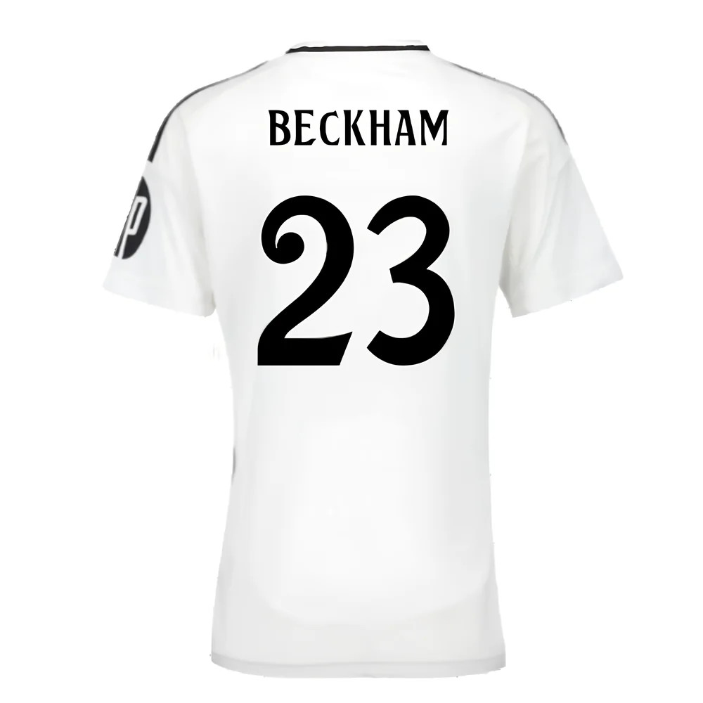 2024-2025 Real Madrid Home Shirt (Womens) (Beckham 23)