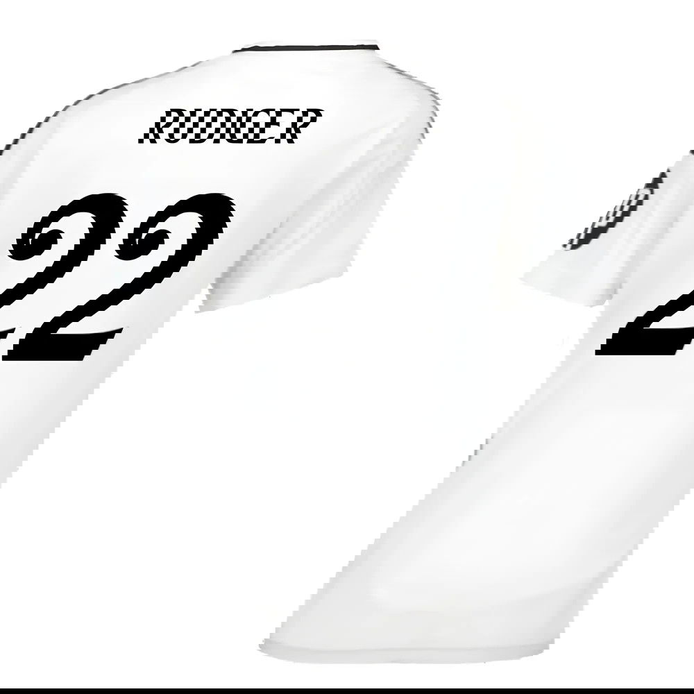 2024-2025 Real Madrid Home Shirt (Womens) (Rudiger 22)