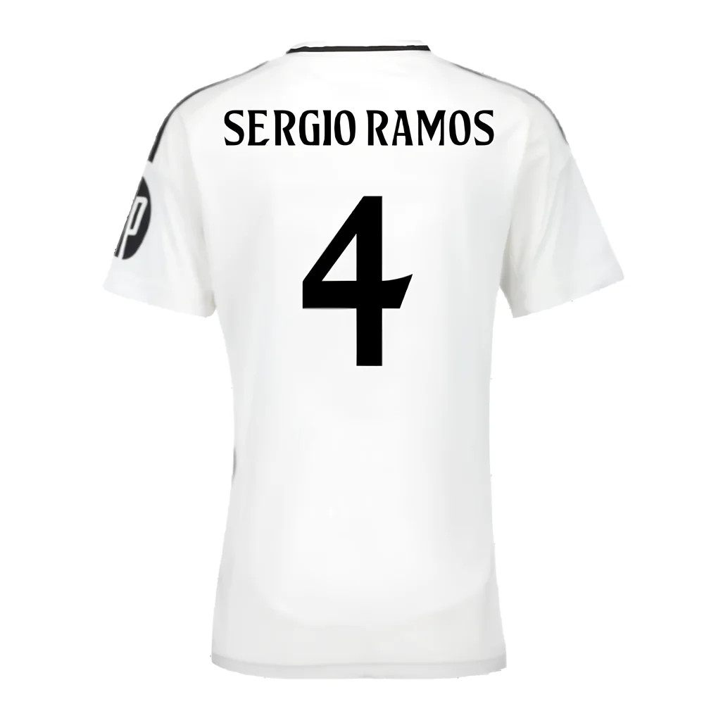 2024-2025 Real Madrid Home Shirt (Womens) (Sergio Ramos 4)