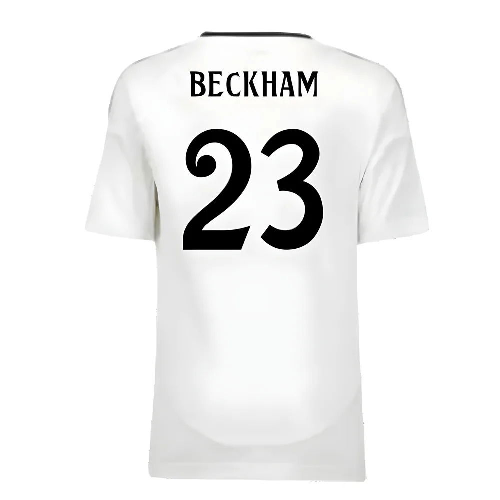 2024-2025 Real Madrid Home Youth Kit (Beckham 23)
