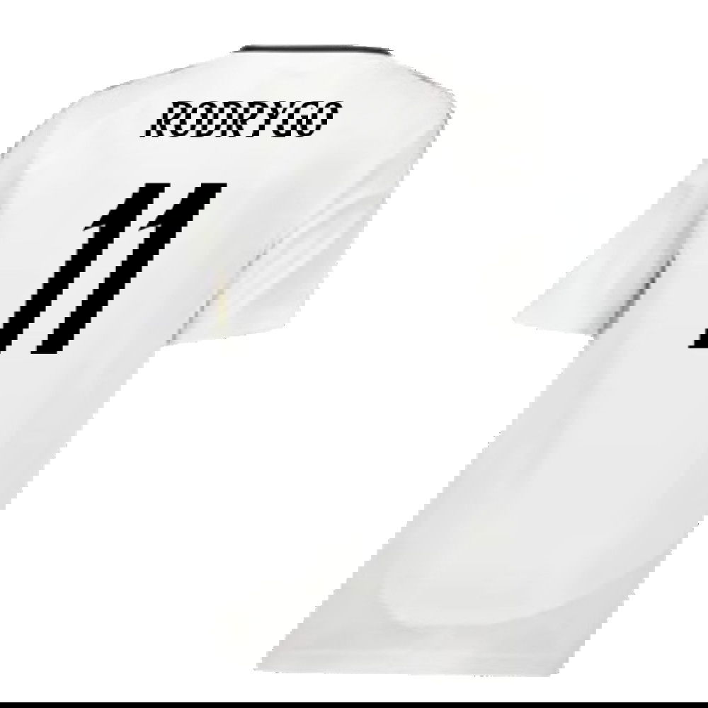 2024-2025 Real Madrid Home Youth Kit (Rodrygo 11)