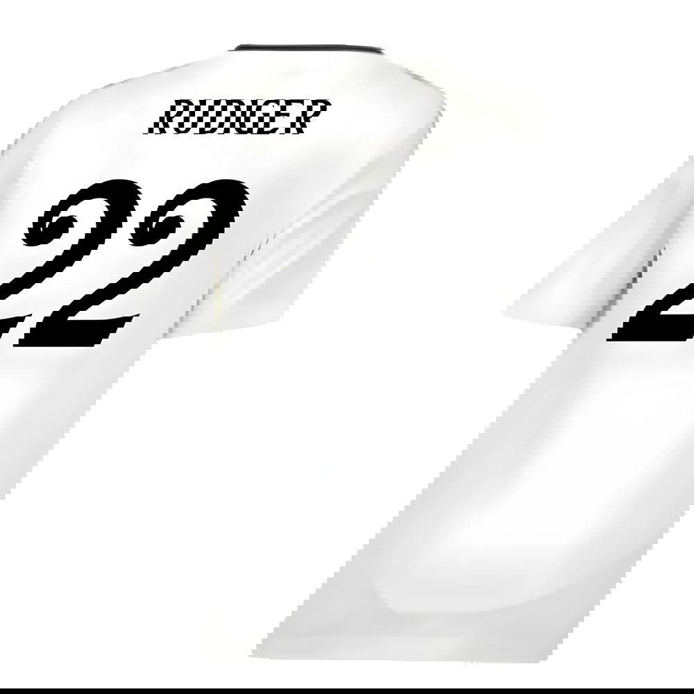 2024-2025 Real Madrid Home Youth Kit (Rudiger 22)