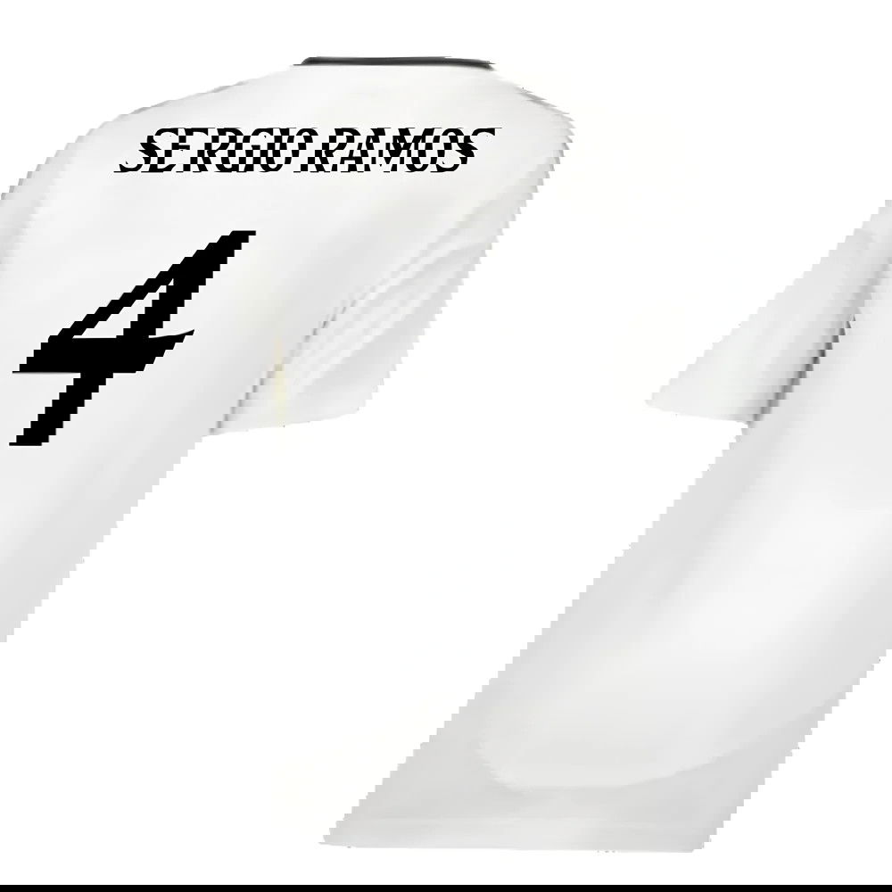 2024-2025 Real Madrid Home Youth Kit (Sergio Ramos 4)