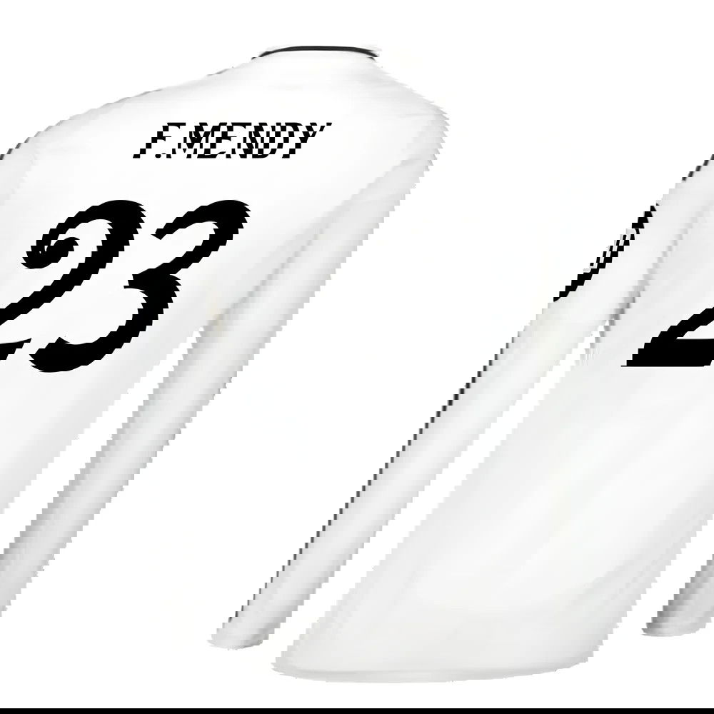 2024-2025 Real Madrid Long Sleeve Home Shirt (F.Mendy 23)