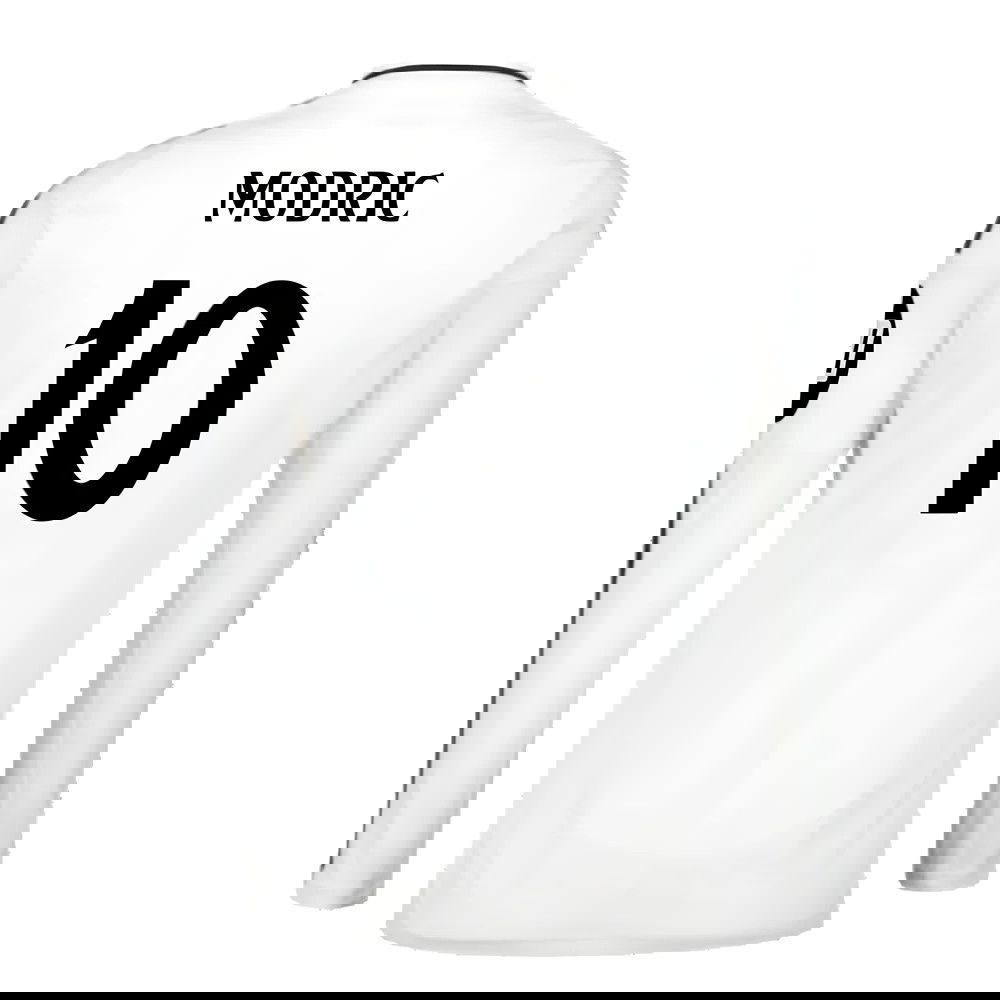 2024-2025 Real Madrid Long Sleeve Home Shirt (Modric 10)