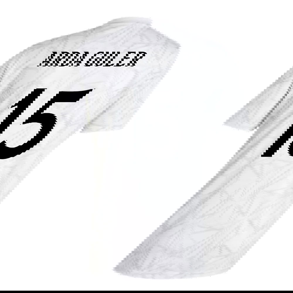 2024-2025 Real Madrid Pre-Match Shirt (White) (Arda Guler 15)