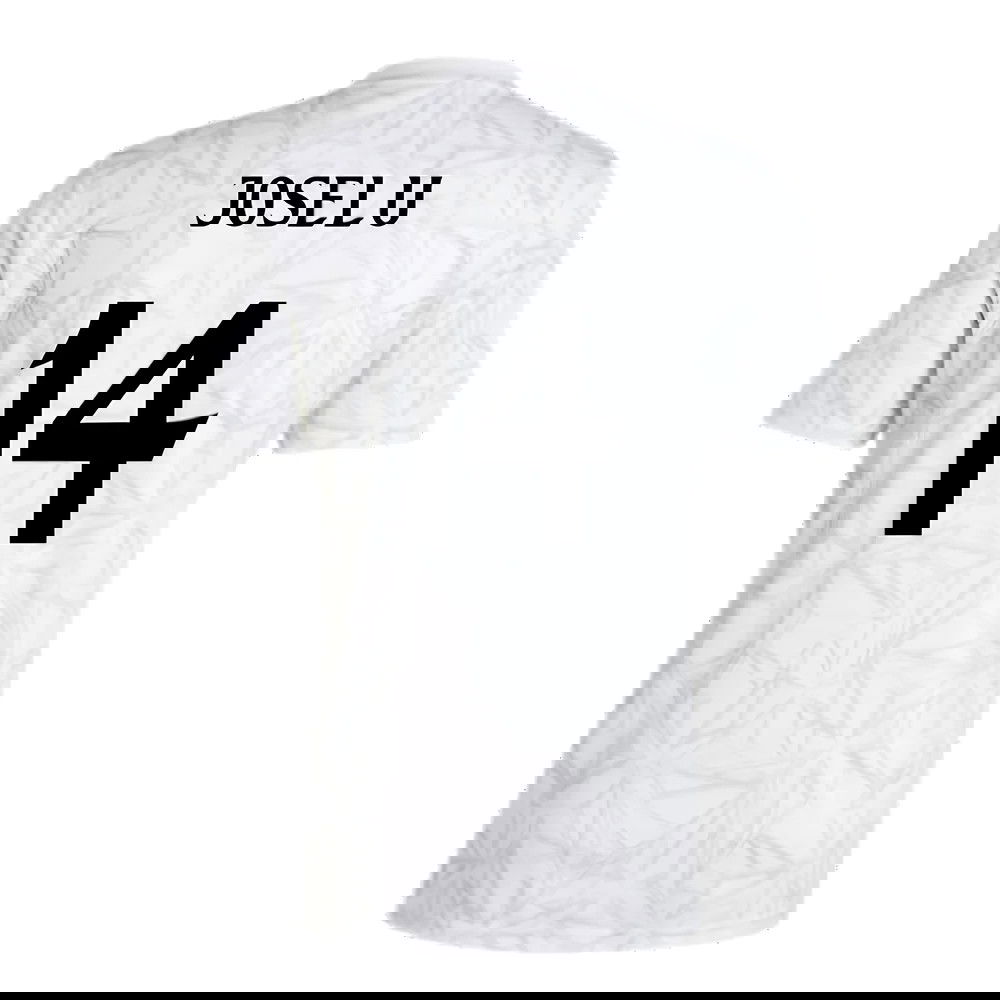 2024-2025 Real Madrid Pre-Match Shirt (White) (Joselu 14)
