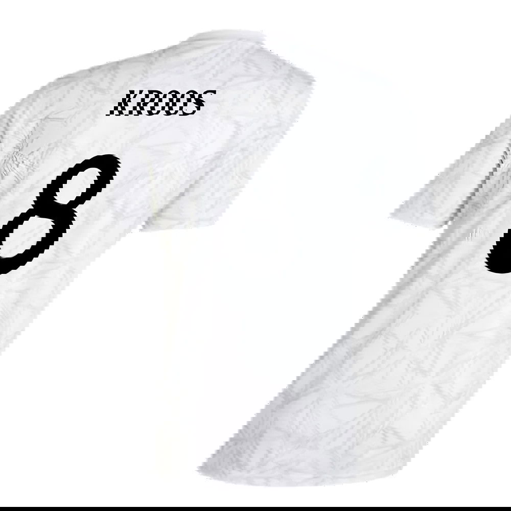 2024-2025 Real Madrid Pre-Match Shirt (White) (Kroos 8)