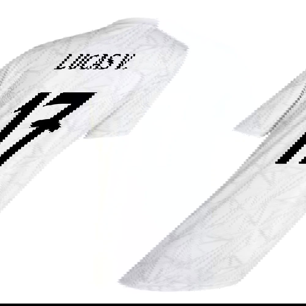 2024-2025 Real Madrid Pre-Match Shirt (White) (Lucas V. 17)