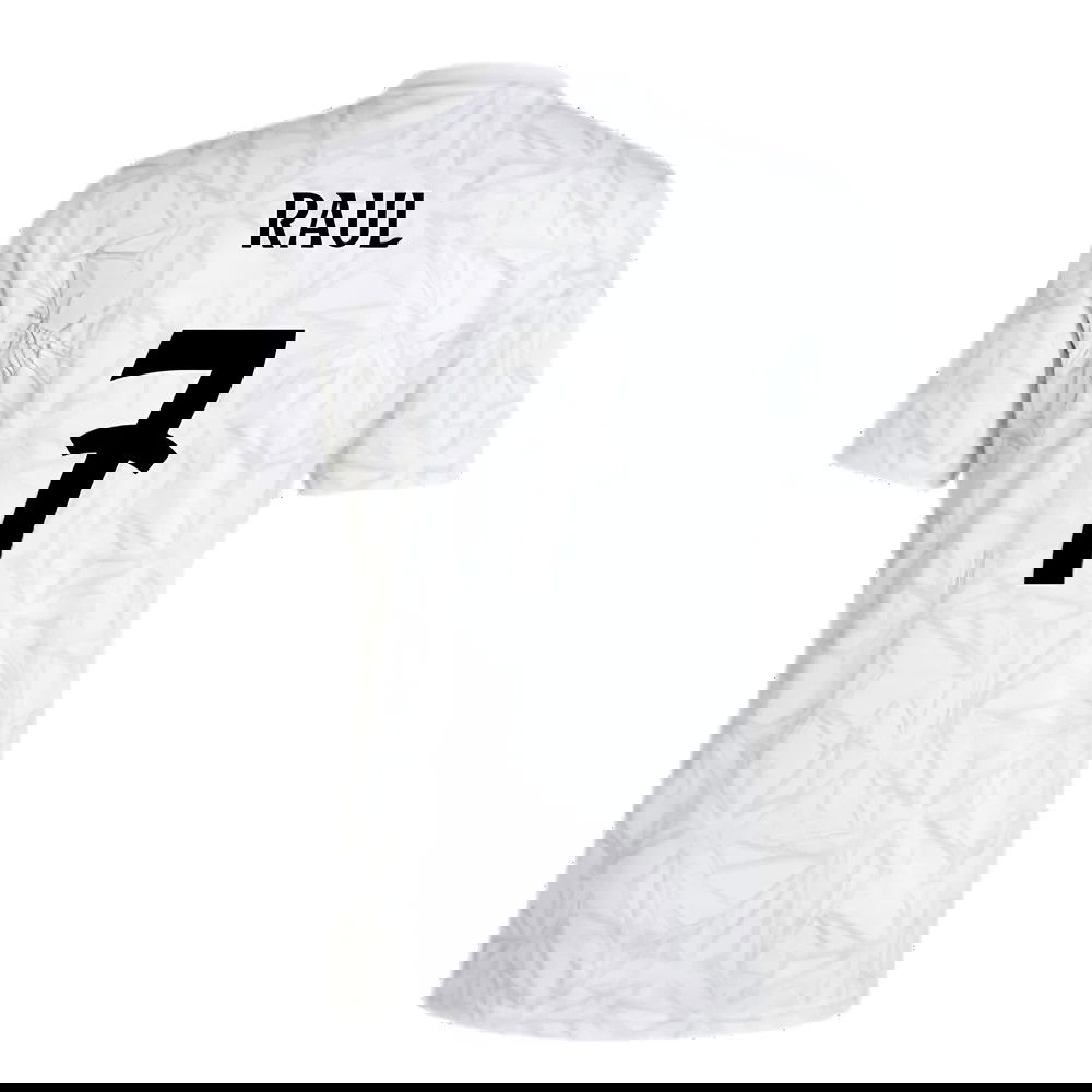 2024-2025 Real Madrid Pre-Match Shirt (White) (Raul 7)