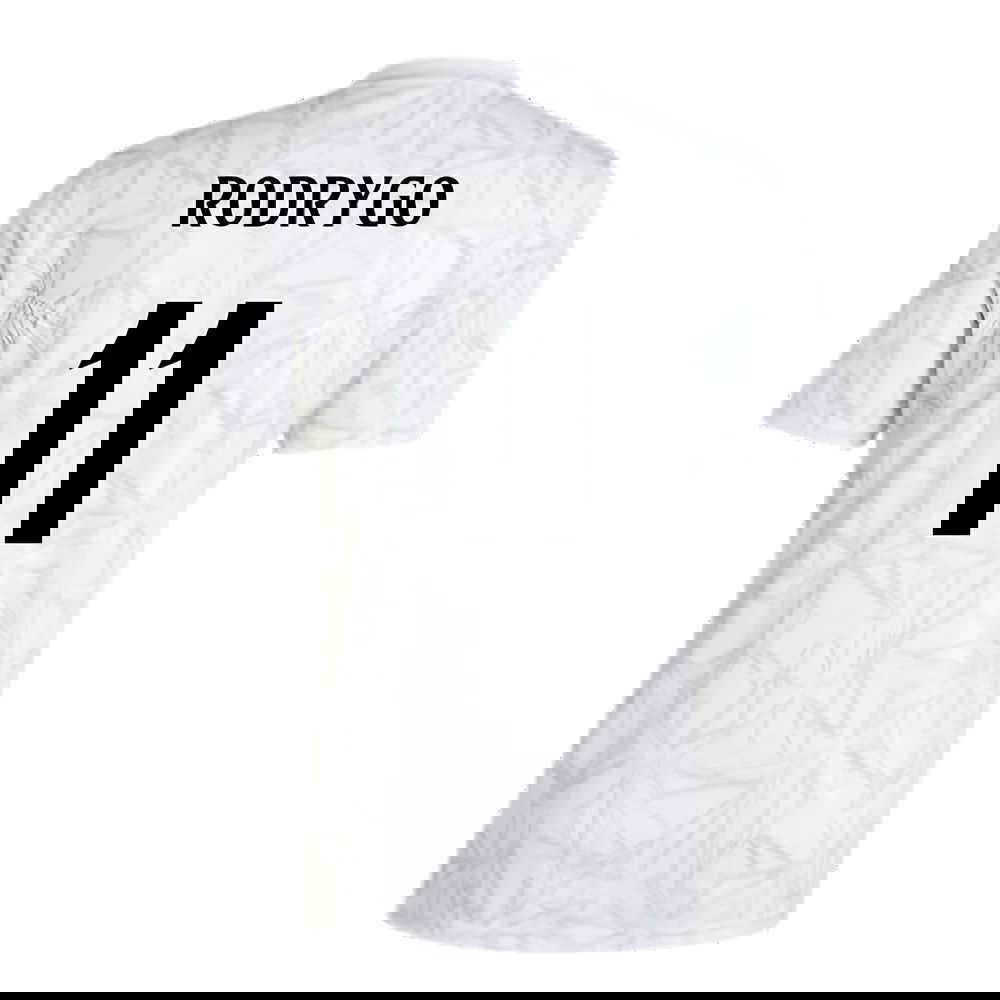 2024-2025 Real Madrid Pre-Match Shirt (White) (Rodrygo 11)
