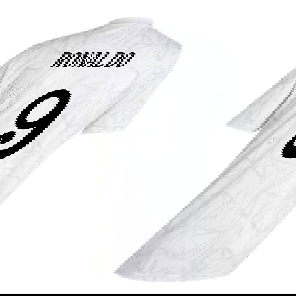 2024-2025 Real Madrid Pre-Match Shirt (White) (Ronaldo 9)