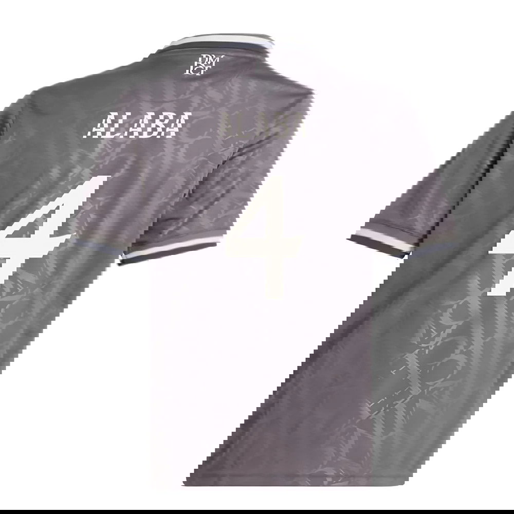 2024-2025 Real Madrid Third Shirt (Kids) (Alaba 4)