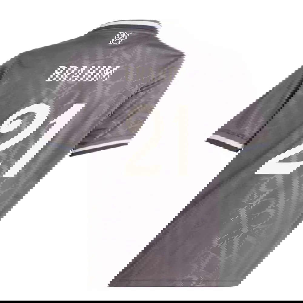 2024-2025 Real Madrid Third Shirt (Kids) (Brahim 21)