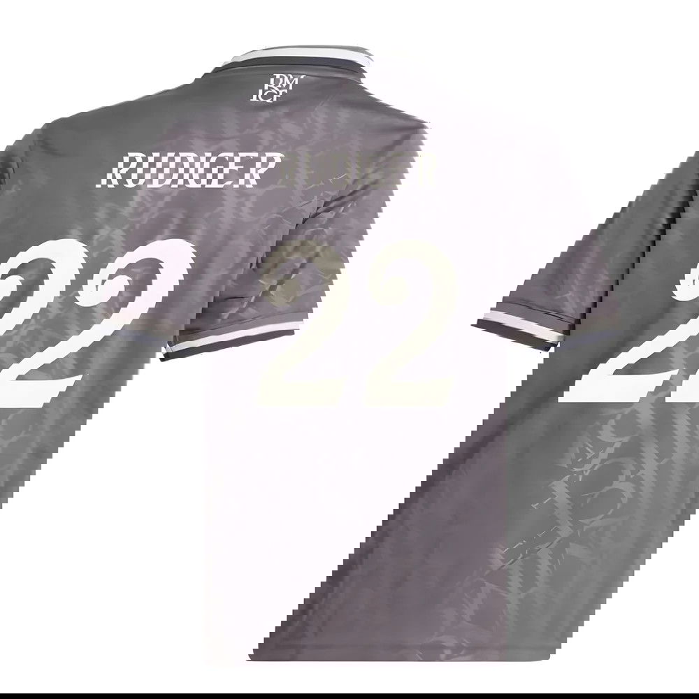 2024-2025 Real Madrid Third Shirt (Kids) (Rudiger 22)