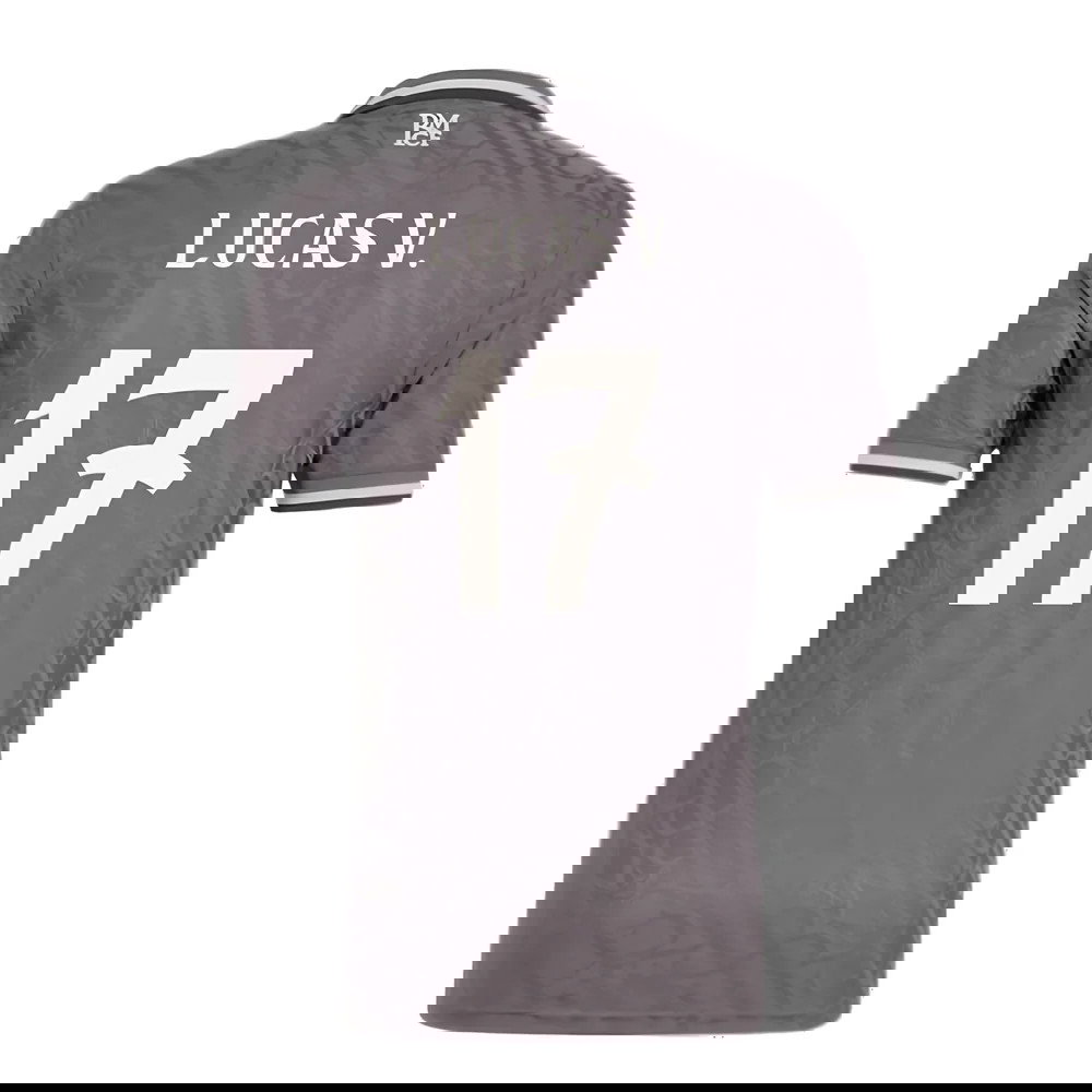 2024-2025 Real Madrid Third Shirt (Lucas V. 17)