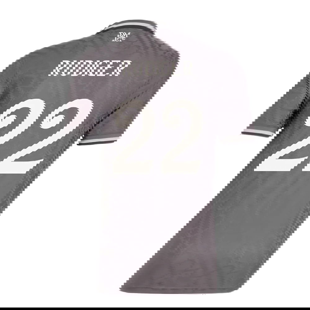 2024-2025 Real Madrid Third Shirt (Rudiger 22)