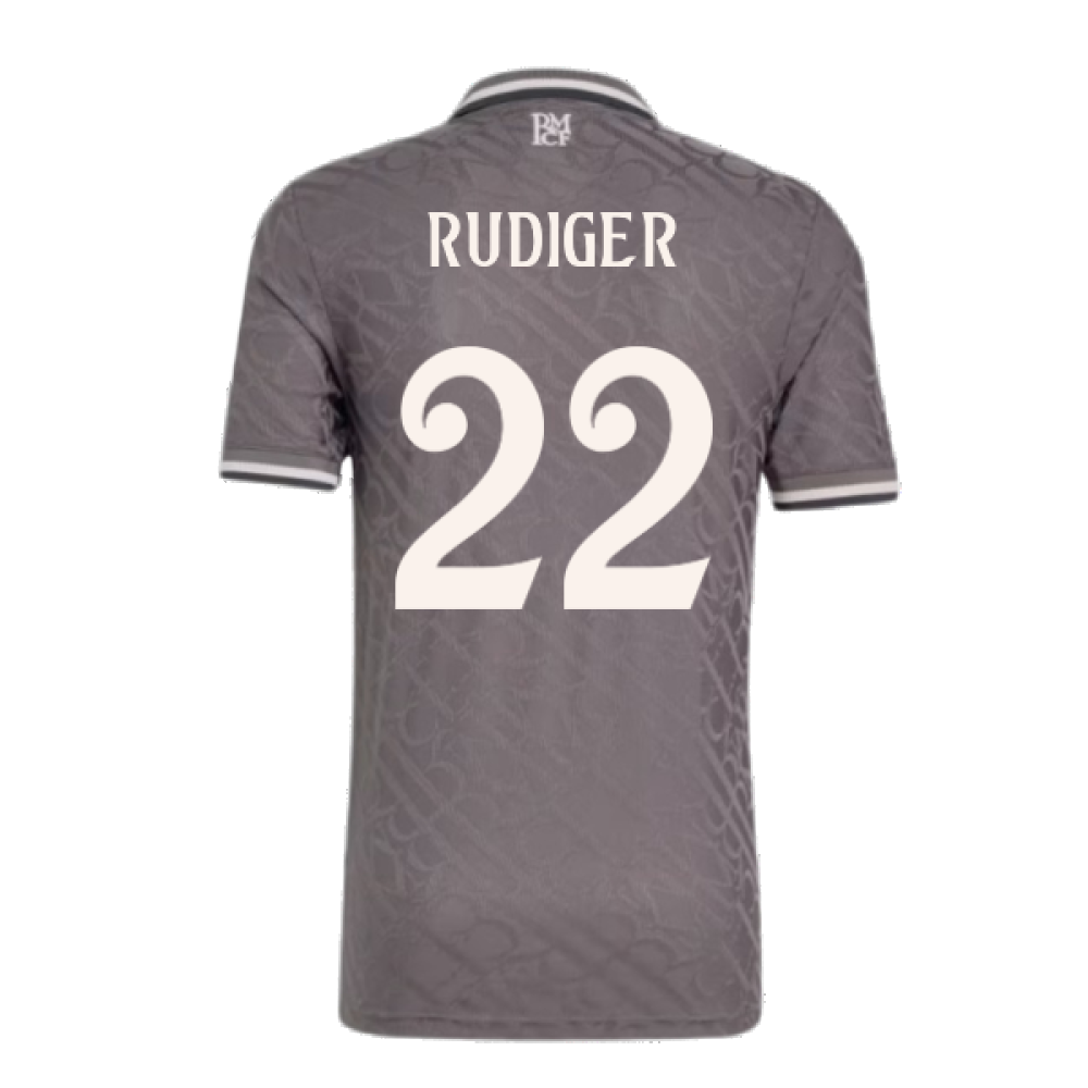 2024-2025 Real Madrid Third Shirt (Rudiger 22)