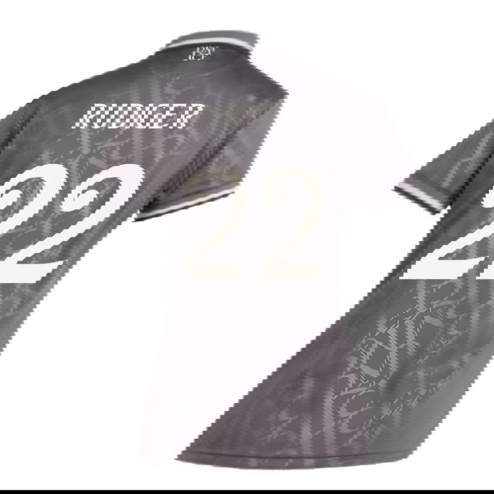 2024-2025 Real Madrid Third Shirt (Womens) (Rudiger 22)
