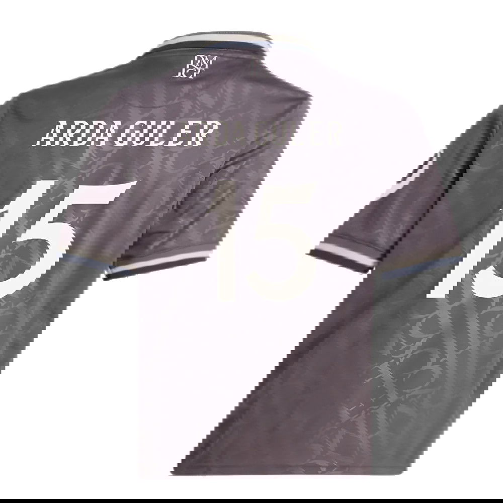 2024-2025 Real Madrid Third Youth Kit (Arda Guler 15)