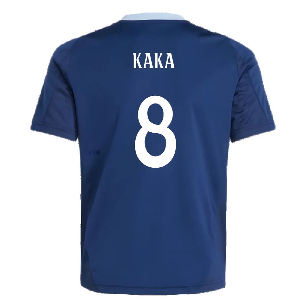 2024-2025 Real Madrid Training Jersey (Navy) - Kids (Kaka 8)