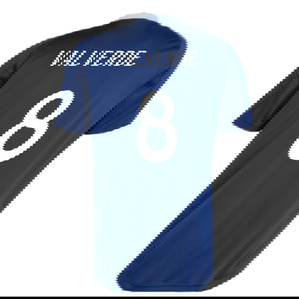 2024-2025 Real Madrid Training Jersey (Navy) (Valverde 8)