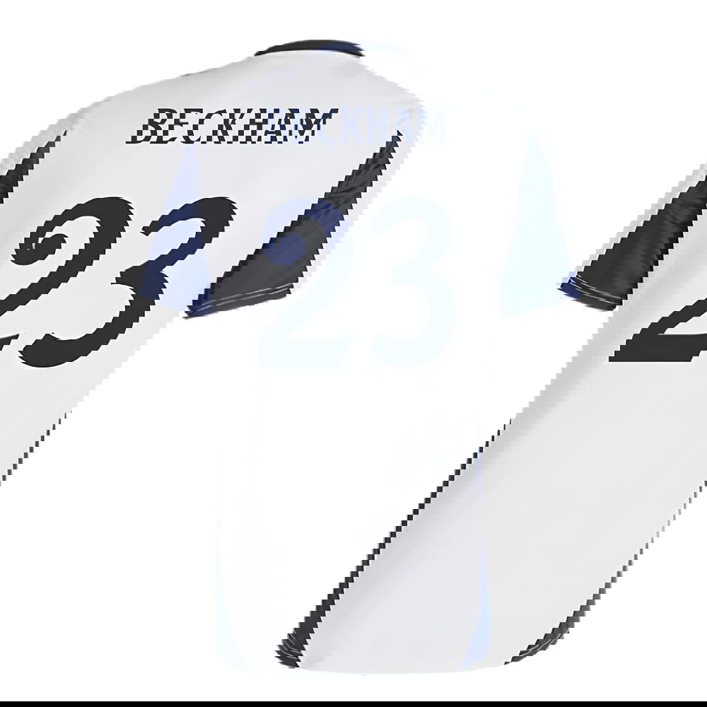 2024-2025 Real Madrid Training Shirt (White) (Beckham 23)