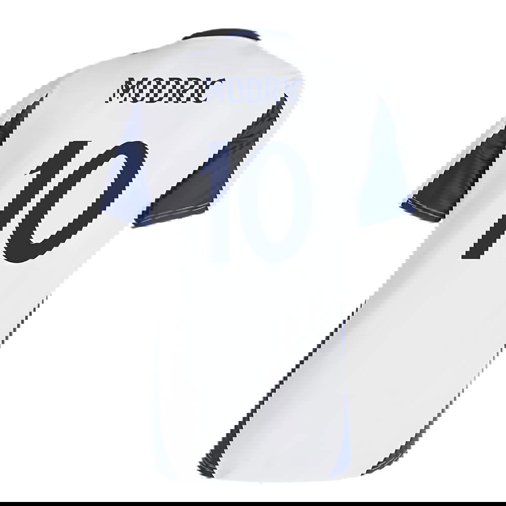 2024-2025 Real Madrid Training Shirt (White) (Modric 10)
