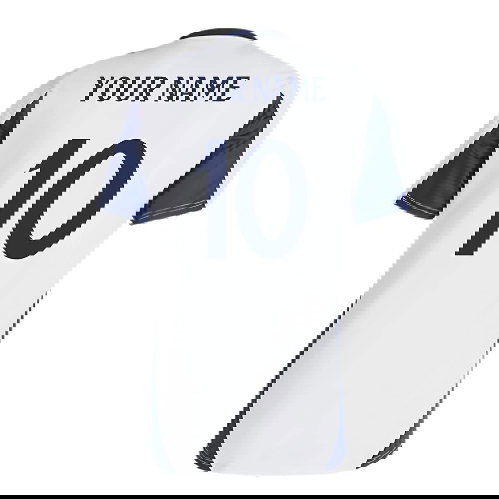 2024-2025 Real Madrid Training Shirt (White) (Your Name)