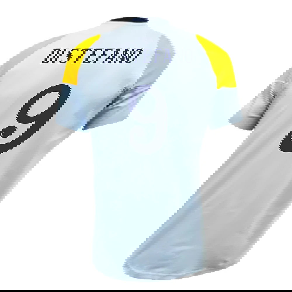 2024-2025 Real Madrid Training Tee (Glow Blue) (Di Stefano 9)