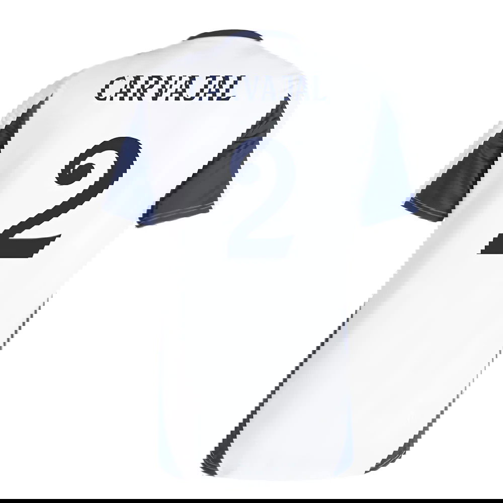 2024-2025 Real Madrid Training Tee (White) (Carvajal 2)