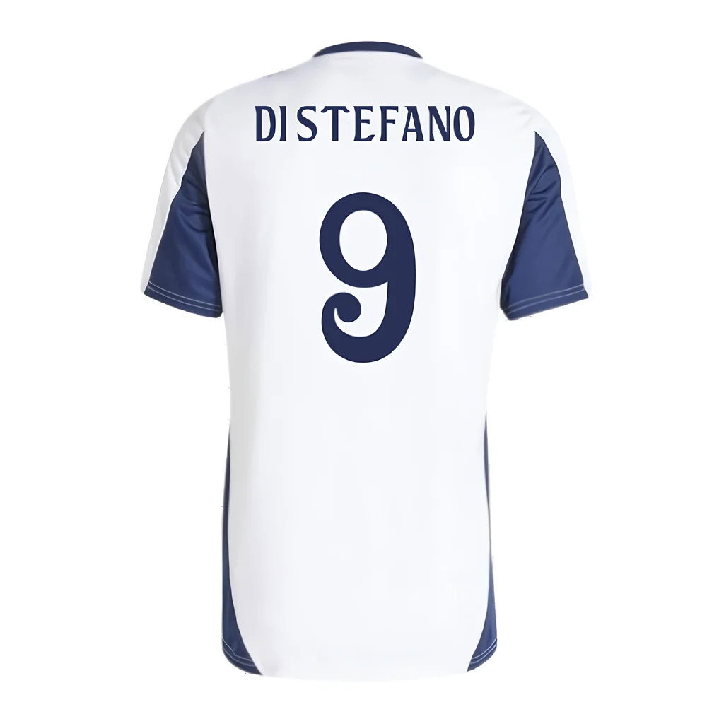 2024-2025 Real Madrid Training Tee (White) (Di Stefano 9)
