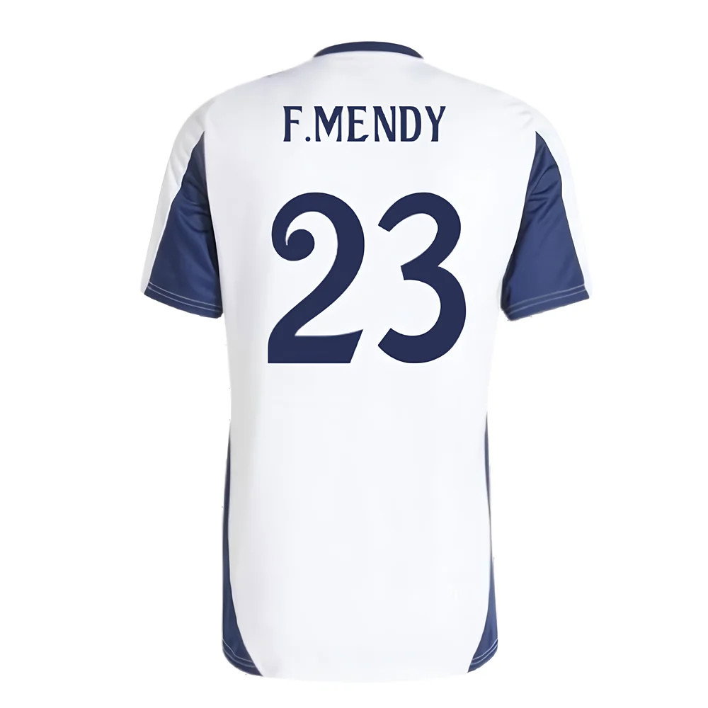 2024-2025 Real Madrid Training Tee (White) (F.Mendy 23)