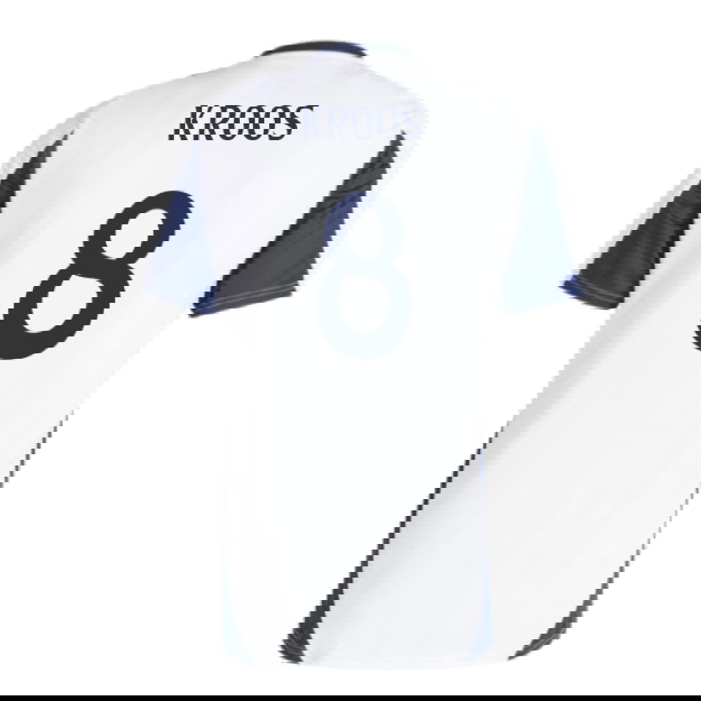 2024-2025 Real Madrid Training Tee (White) (Kroos 8)