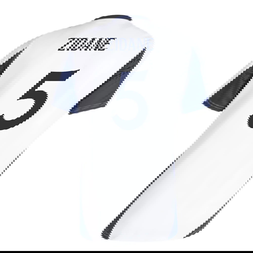 2024-2025 Real Madrid Training Tee (White) (Zidane 5)