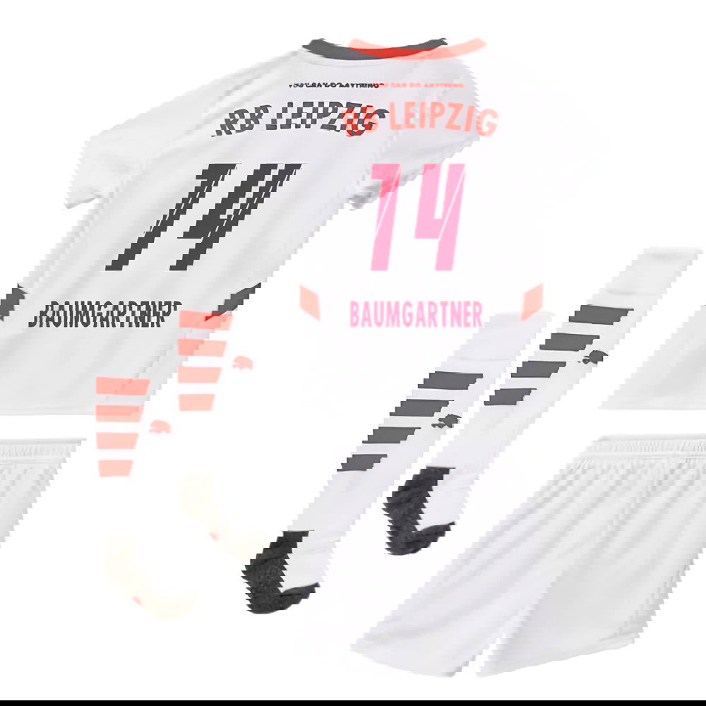 2024-2025 Red Bull Leipzig Home Mini Kit (Baumgartner 14)