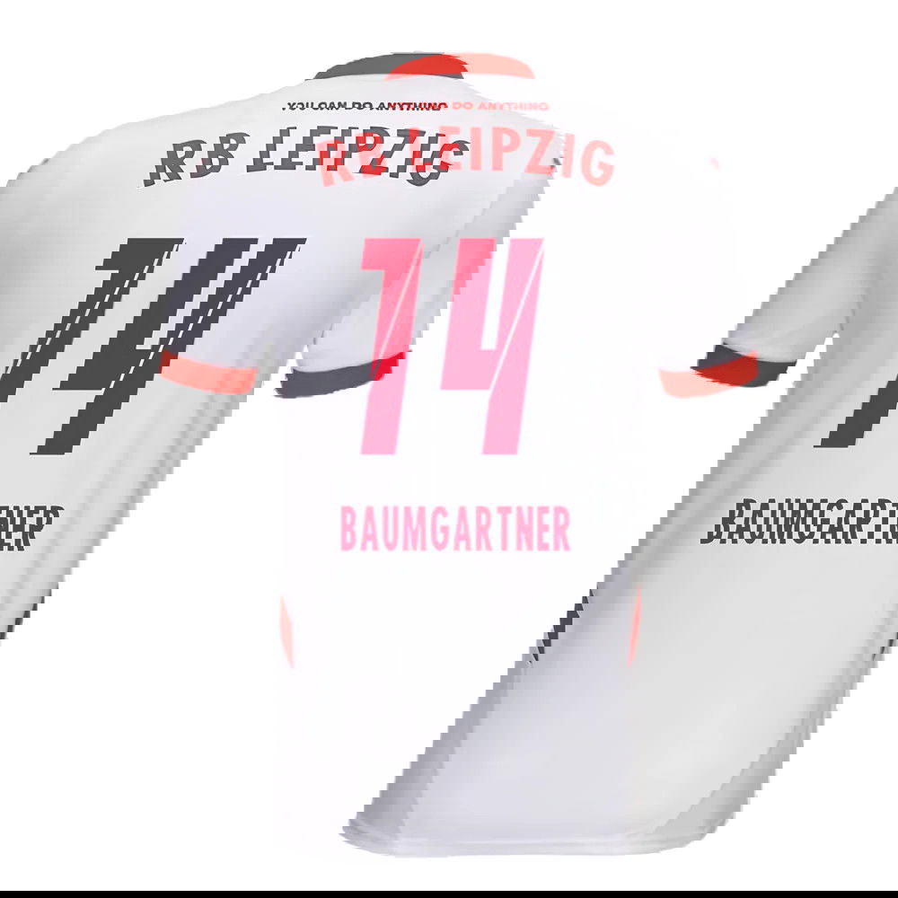 2024-2025 Red Bull Leipzig Home Shirt (Baumgartner 14)