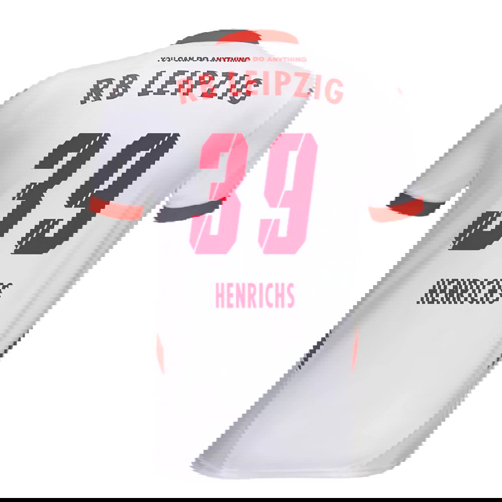 2024-2025 Red Bull Leipzig Home Shirt (Henrichs 39)