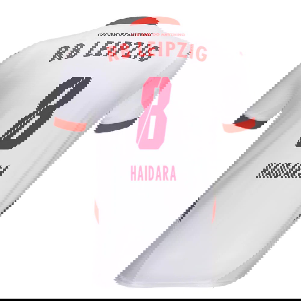 2024-2025 Red Bull Leipzig Home Shirt (Kids) (Haidara 8)