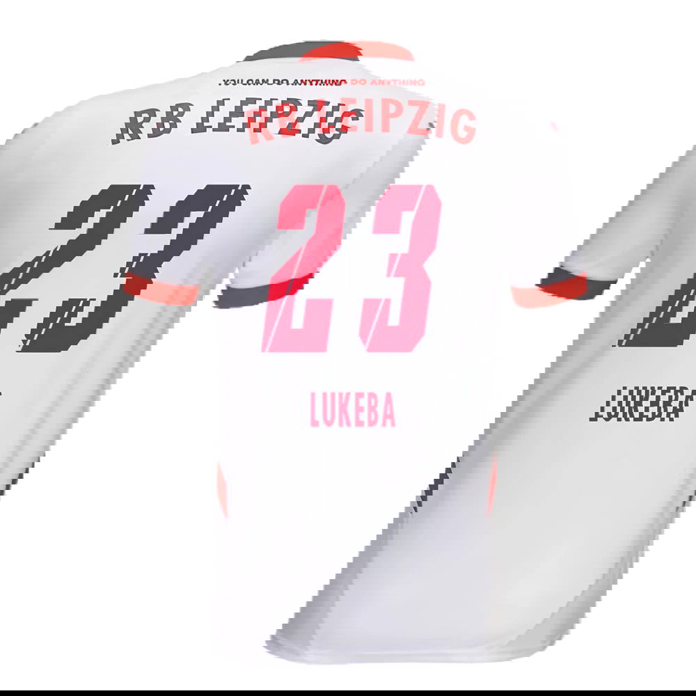 2024-2025 Red Bull Leipzig Home Shirt (Lukeba 23)