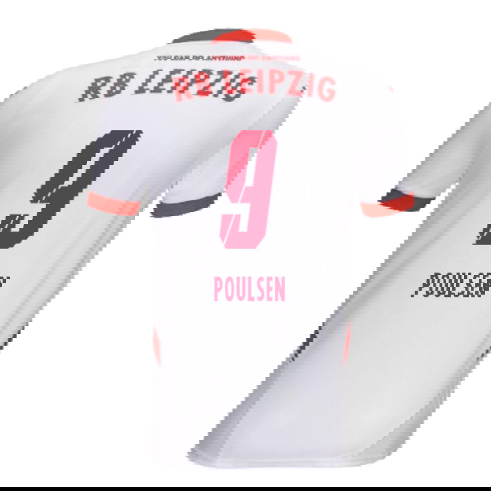 2024-2025 Red Bull Leipzig Home Shirt (Poulsen 9)