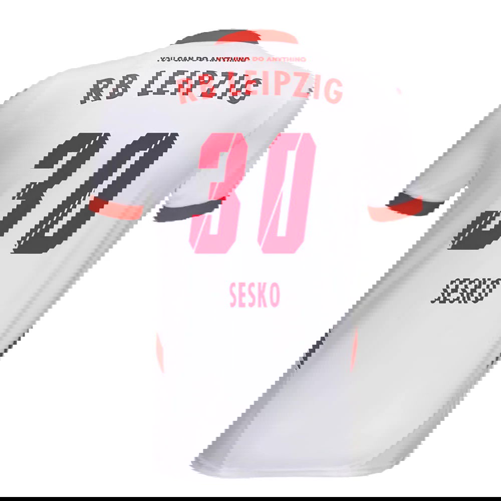 2024-2025 Red Bull Leipzig Home Shirt (Sesko 30)