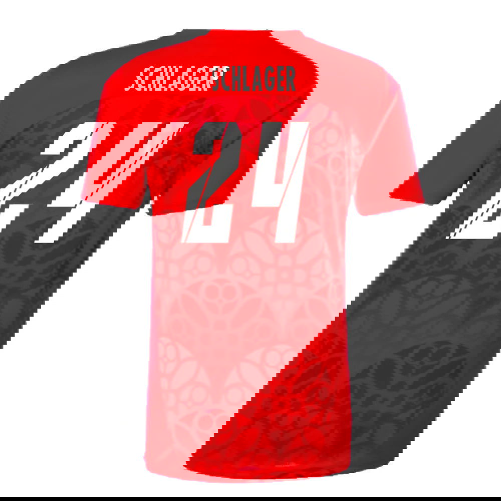 2024-2025 Red Bull Leipzig Pre-Match Shirt (Red) (Schlager 24)