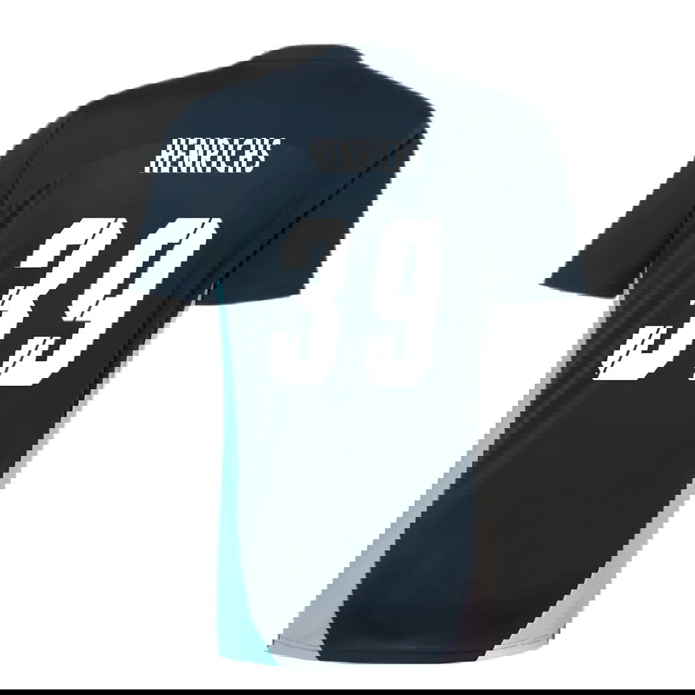 2024-2025 Red Bull Leipzig Training Shirt (Dark Night) (Henrichs 39)