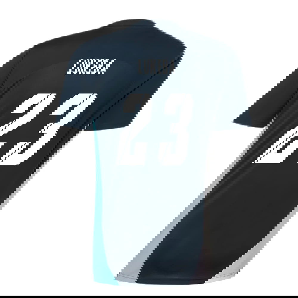 2024-2025 Red Bull Leipzig Training Shirt (Dark Night) (Lukeba 23)