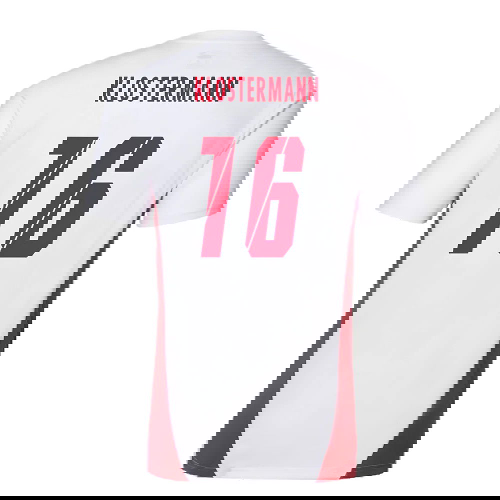 2024-2025 Red Bull Leipzig Training Shirt (White) (Klostermann 16)