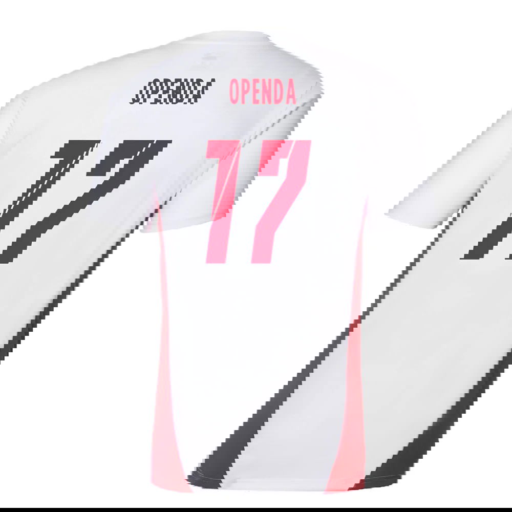 2024-2025 Red Bull Leipzig Training Shirt (White) (Openda 17)