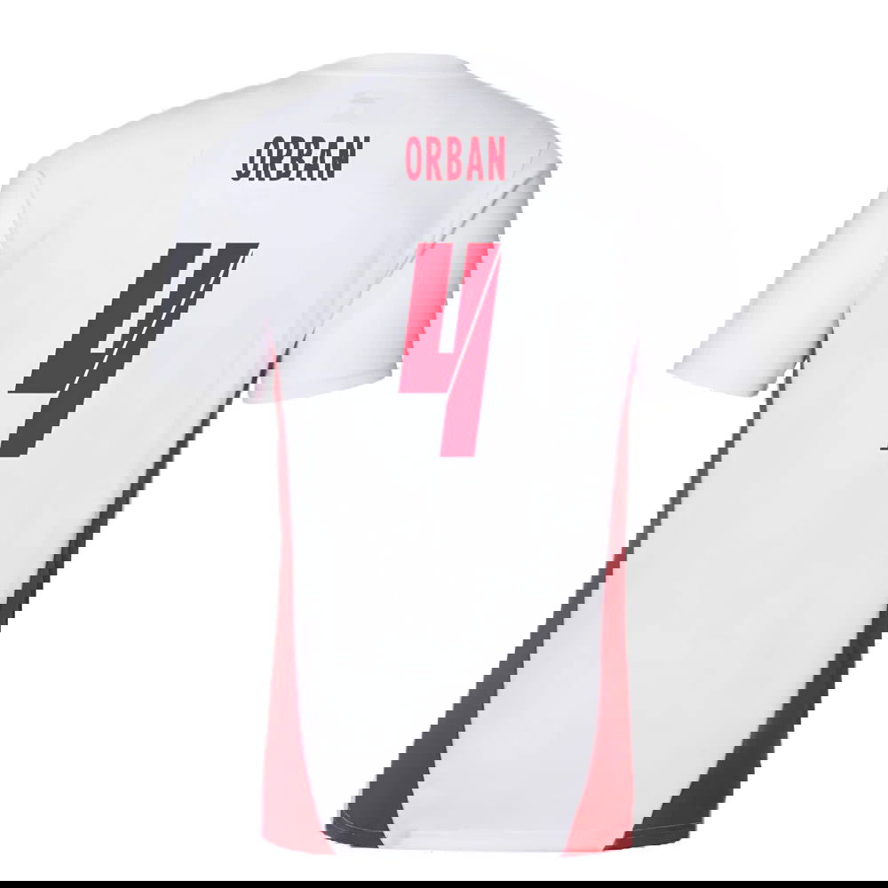 2024-2025 Red Bull Leipzig Training Shirt (White) (Orban 4)