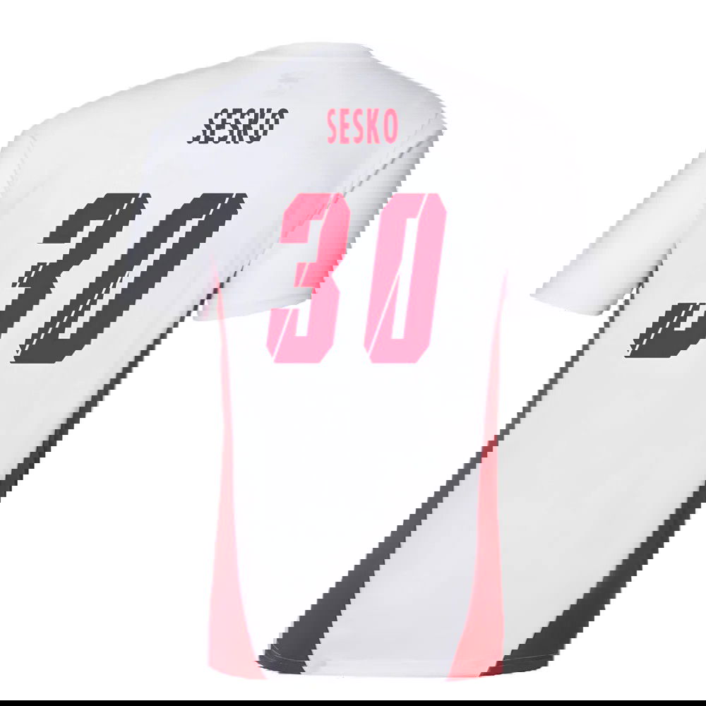 2024-2025 Red Bull Leipzig Training Shirt (White) (Sesko 30)